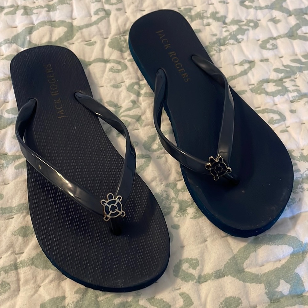 Jack Rogers Flipflops size 7-8